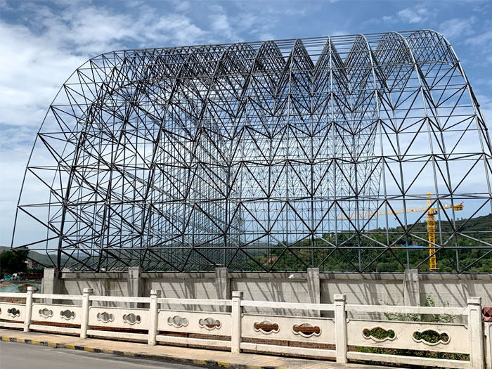 大同山寨矿储煤棚网架